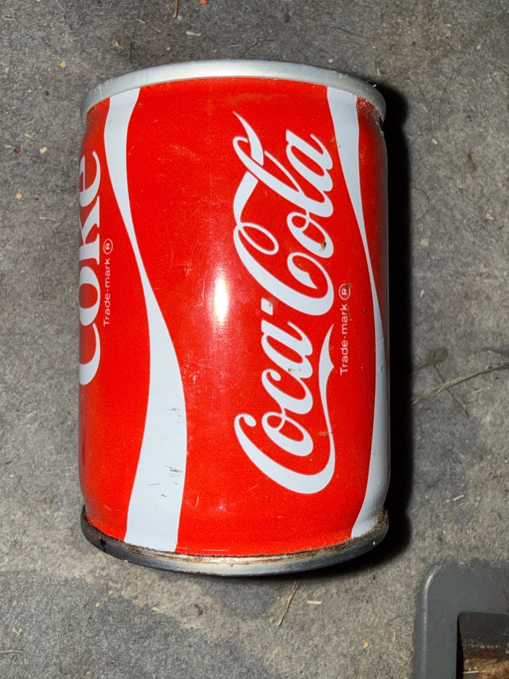 Coca-Cola Red Mini Can with White Script